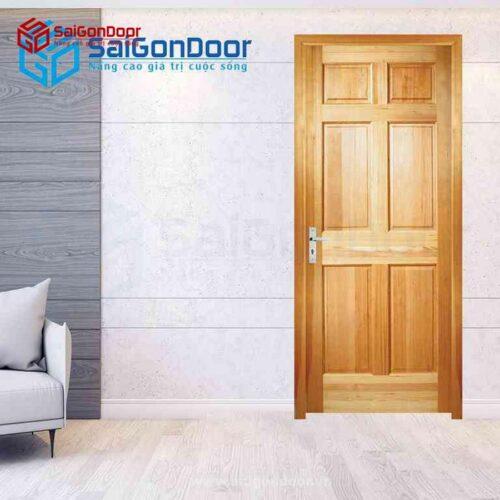 Cửa Gỗ Tự NhiênA Ash Nâu