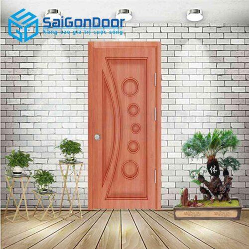 Cửa nhựa Composite 1K Xoan dao 1 Compos SGD