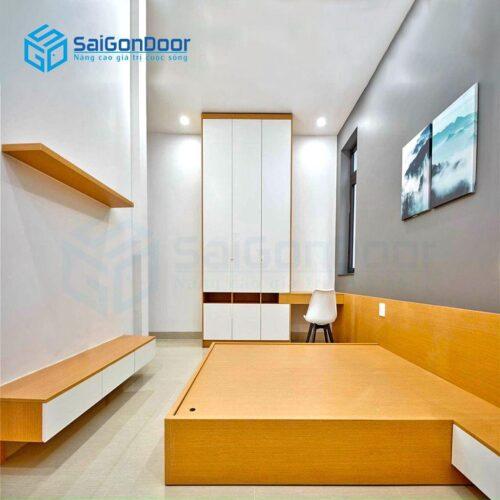 Tủ gỗ kệ gỗ SGD-TU-66