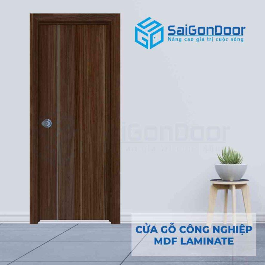 Cửa gỗ MDF Lelamine sang trọng mà cổ điển