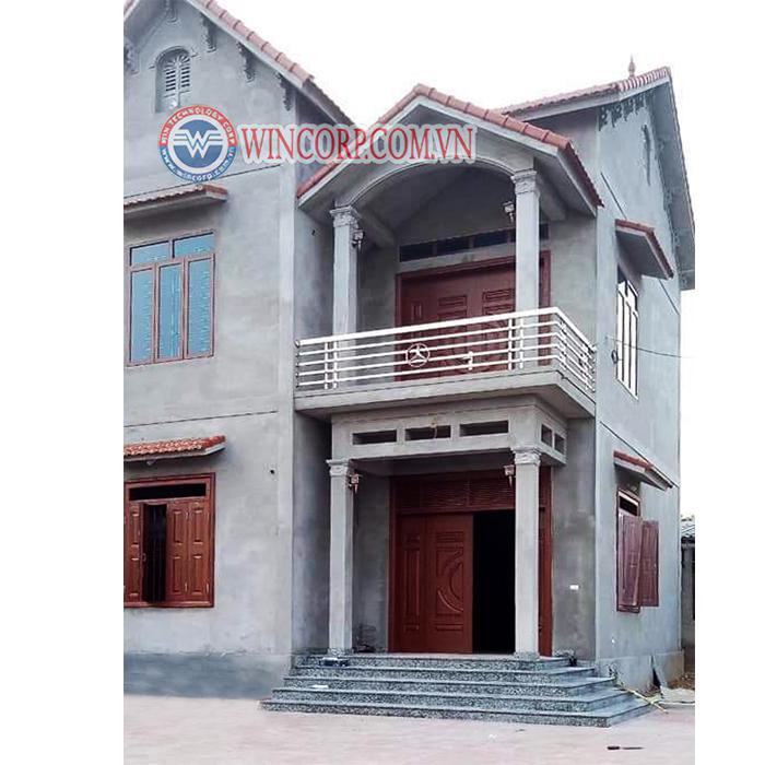 Cửa thép vân gỗ Win 22