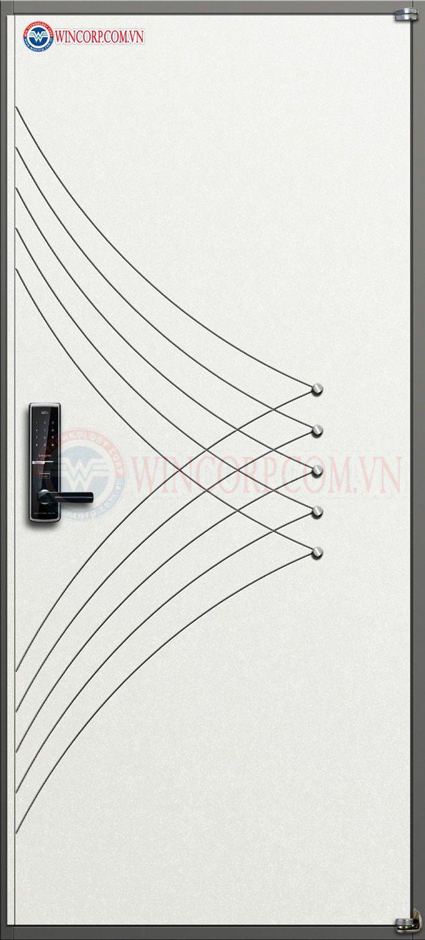 CỬA THÉP HÀN QUỐC 615-H - Ảnh 3