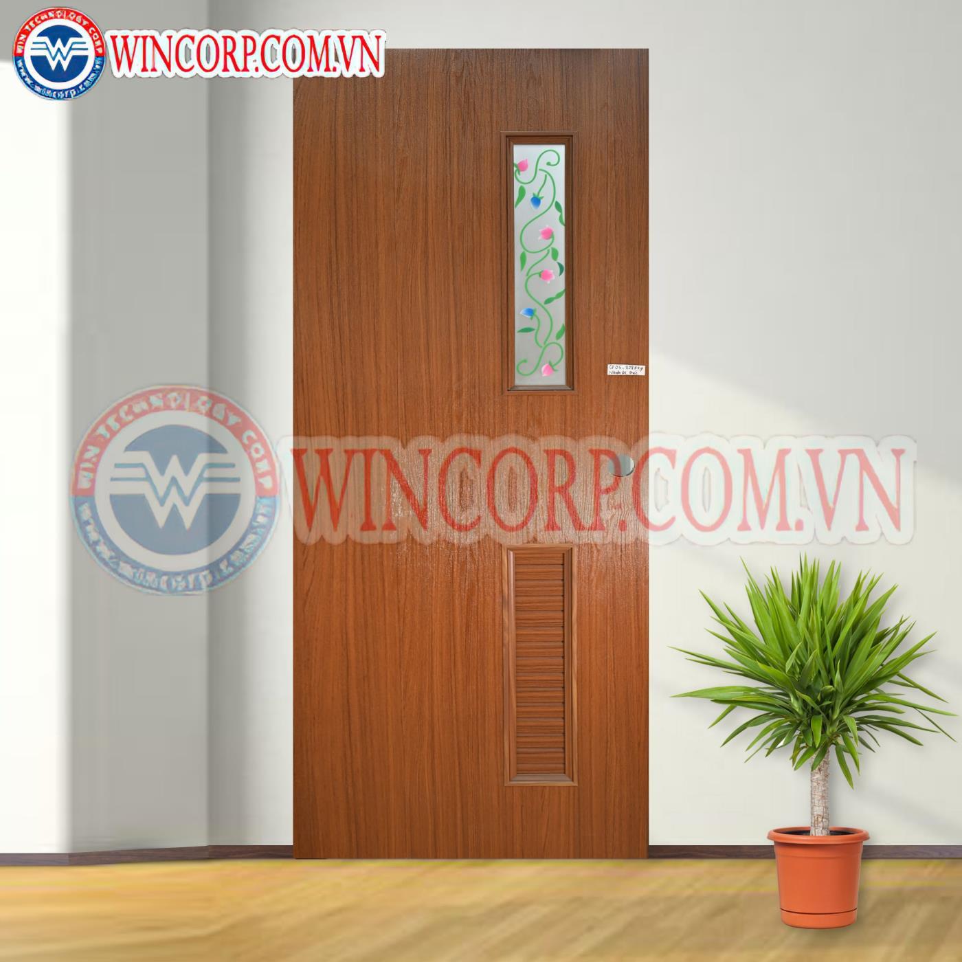 Cửa nhựa Đài Loan WIN DL.05-808B1g - Ảnh 2