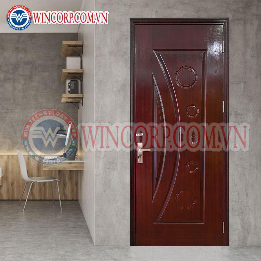 CỬA GỖ CÔNG NGHIỆP HDF Veneer HDF.V1K-SAPELE - Ảnh 2