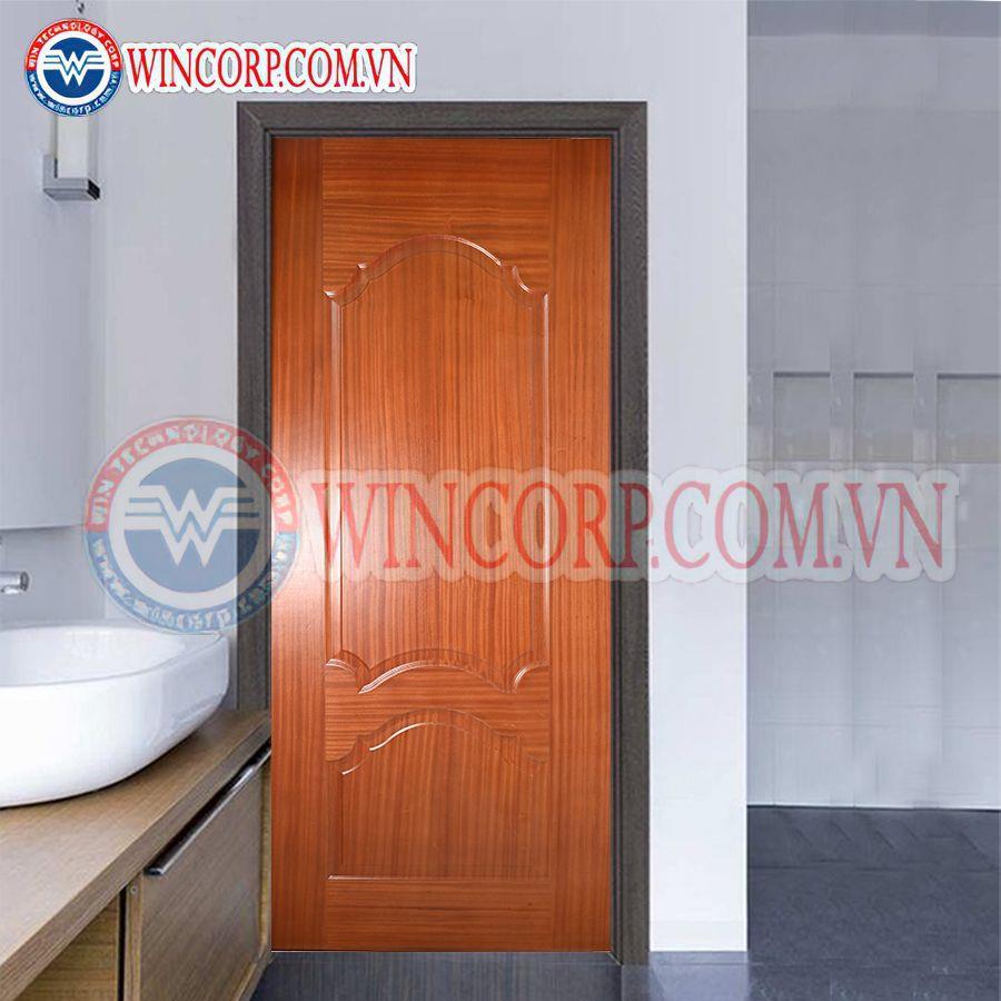 CỬA GỖ CÔNG NGHIỆP HDF Veneer HDF.V2A-SAPELE - Ảnh 2