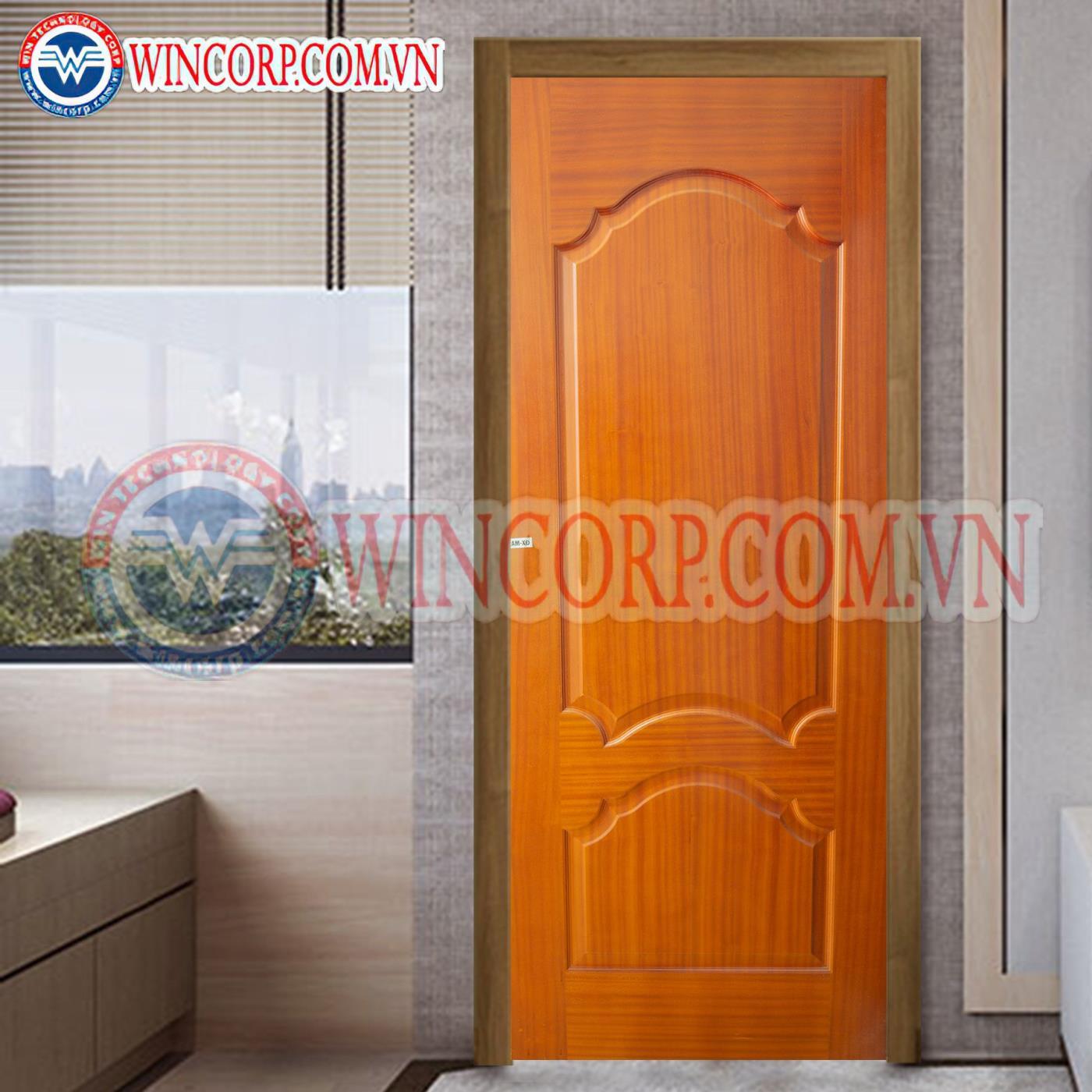 CỬA GỖ CÔNG NGHIỆP HDF Veneer HDF.VP2B-XOAN DAO - Ảnh 2