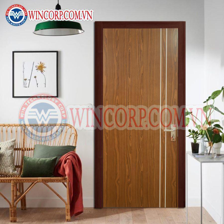 Cửa gỗ công nghiệp MDF Melamine MDF.MP1R2. - Ảnh 2