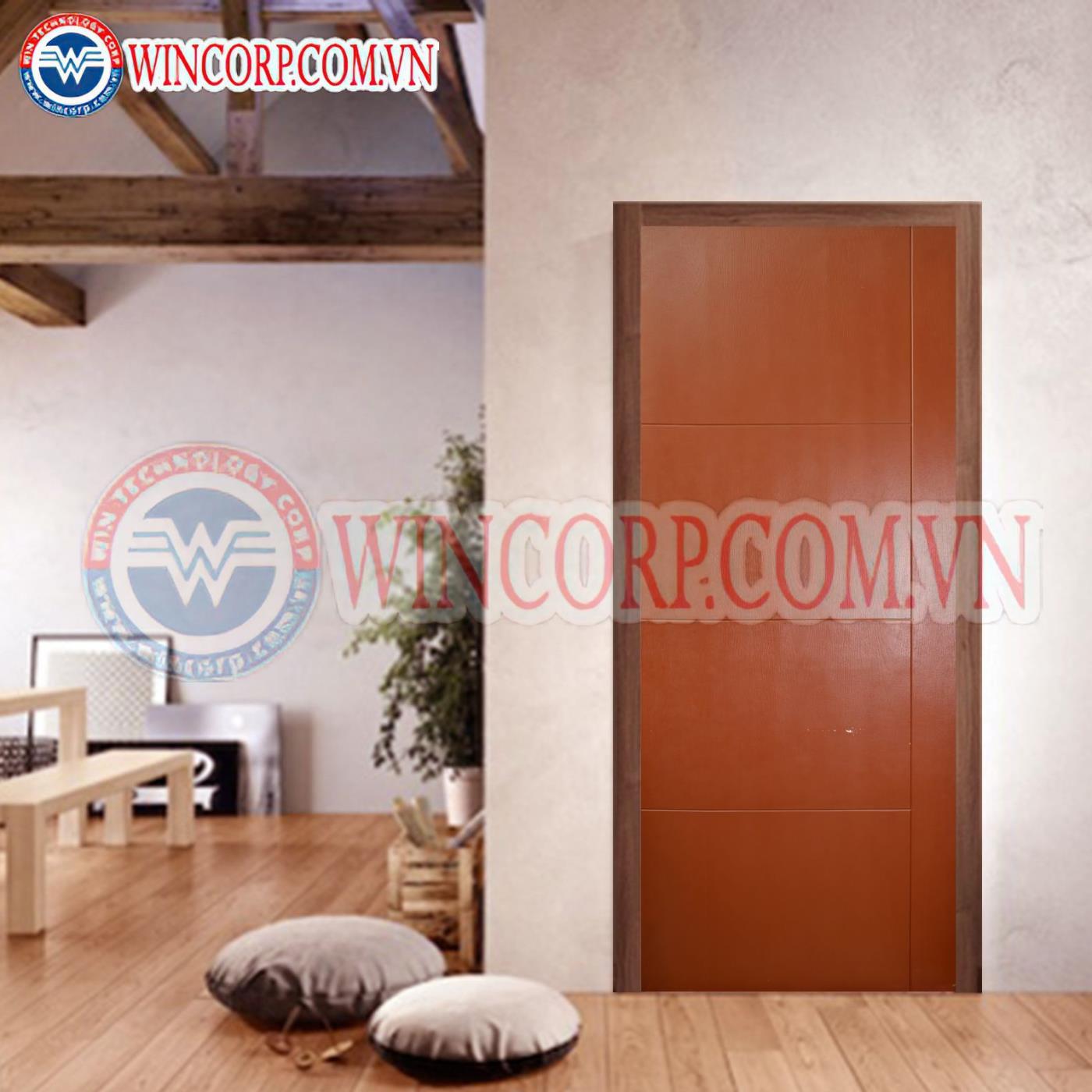Cửa gỗ công nghiệp MDF Melamine MDF.MP1R4 - Ảnh 2