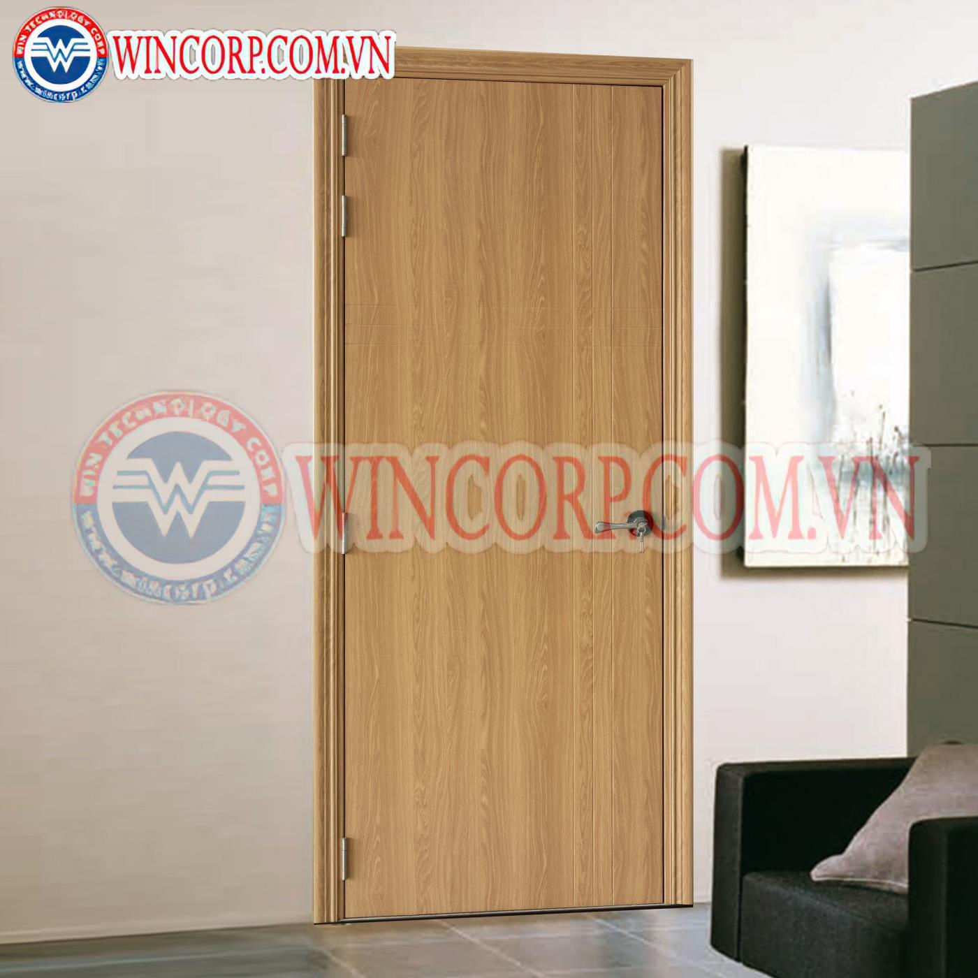 Cửa gỗ công nghiệp MDF Melamine MDF.MP1R6 - Ảnh 3