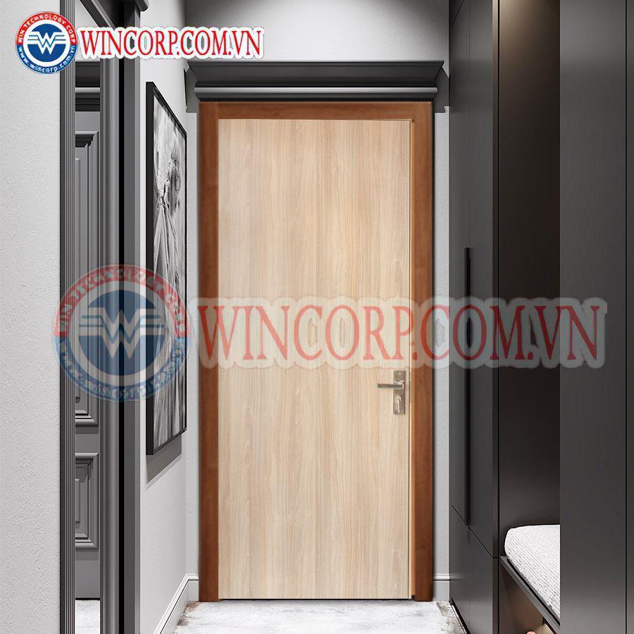 Cửa gỗ công nghiệp MDF Melamine MDF.MP1. - Ảnh 2
