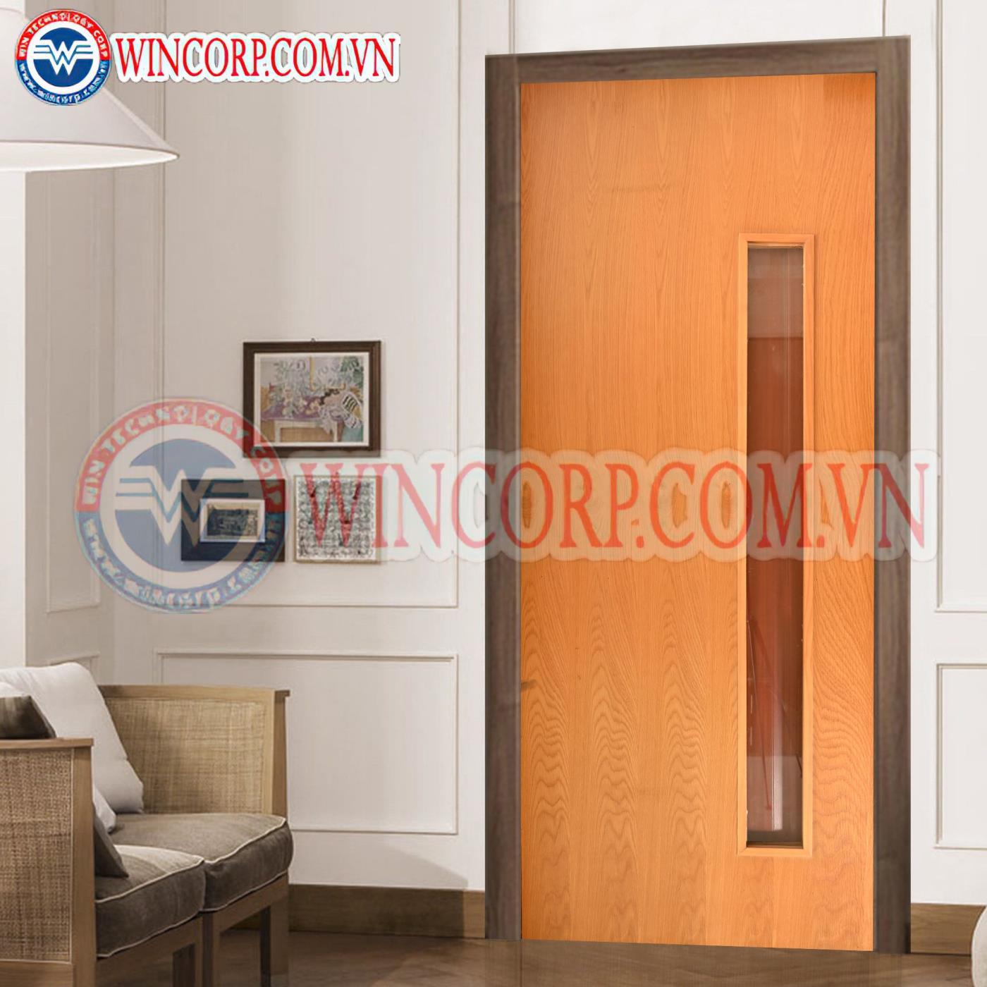 Cửa gỗ công nghiệp MDF VENEER MDF.VP1G-XOAN DAO - Ảnh 2