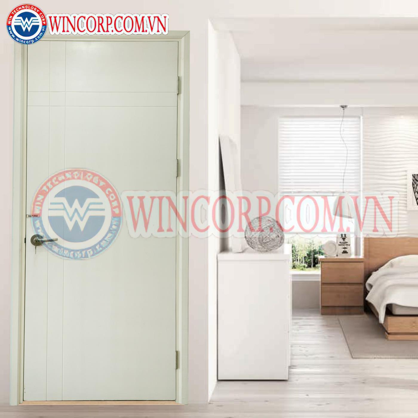 Cửa gỗ công nghiệp MDF VENEER MDF.VP1R4A - Ảnh 2