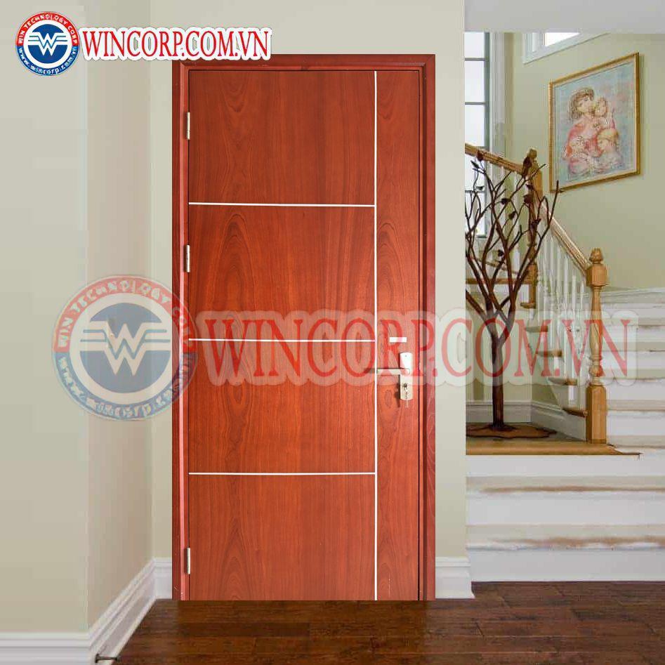 Cửa gỗ công nghiệp MDF VENEER MDF.VP1R4b-Sapele - Ảnh 2