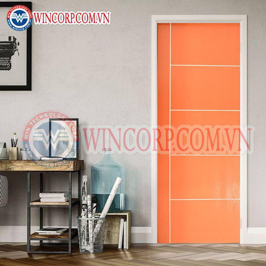 Cửa gỗ công nghiệp MDF VENEER MDF.VP1R5-XOAN DAO - Ảnh 2