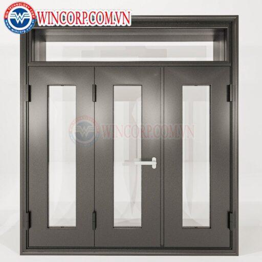 Cửa Nhôm Vân Gỗ SGD-CNVG-67