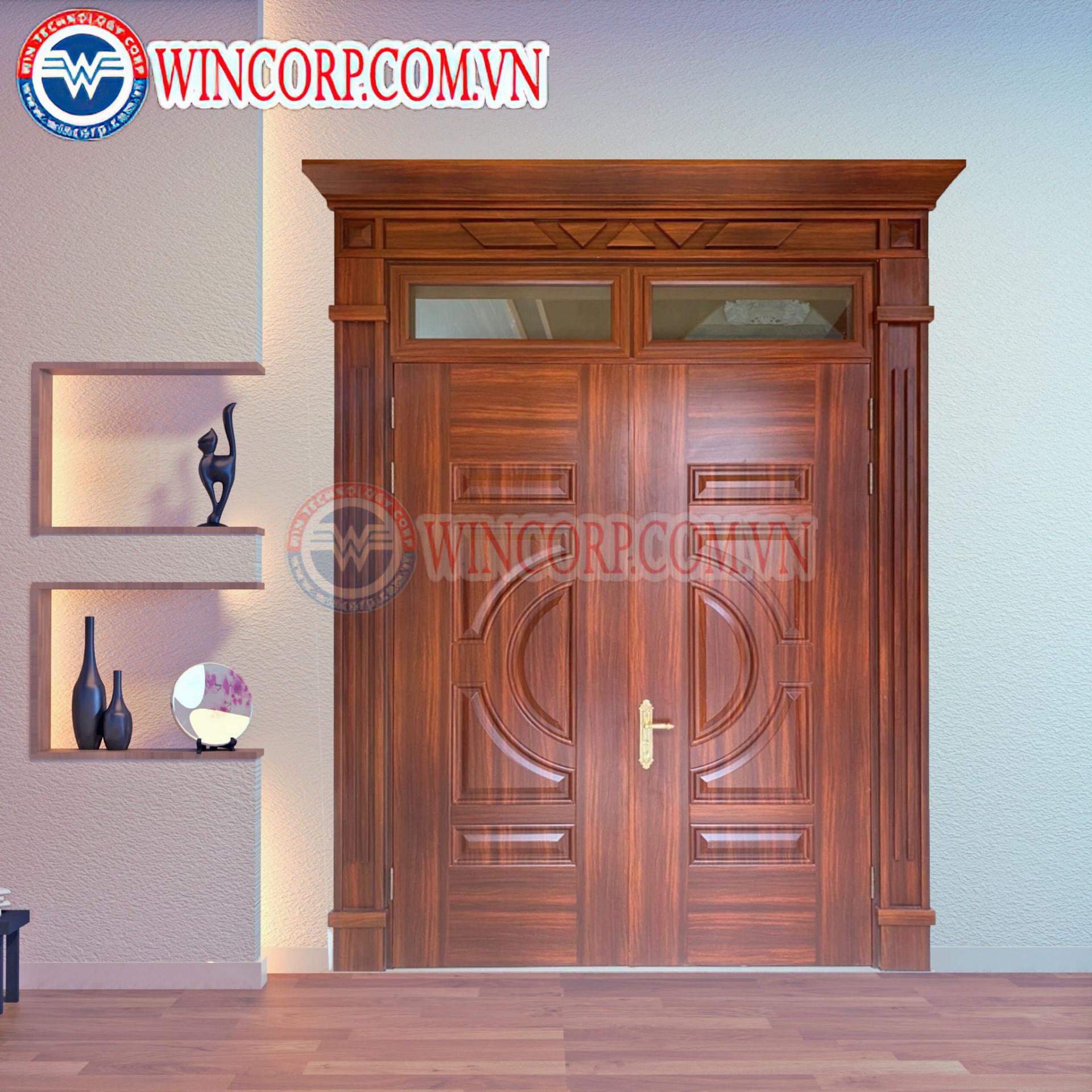 Cửa Thép Vân Gỗ SGD-KM.TVG-2C-15_m