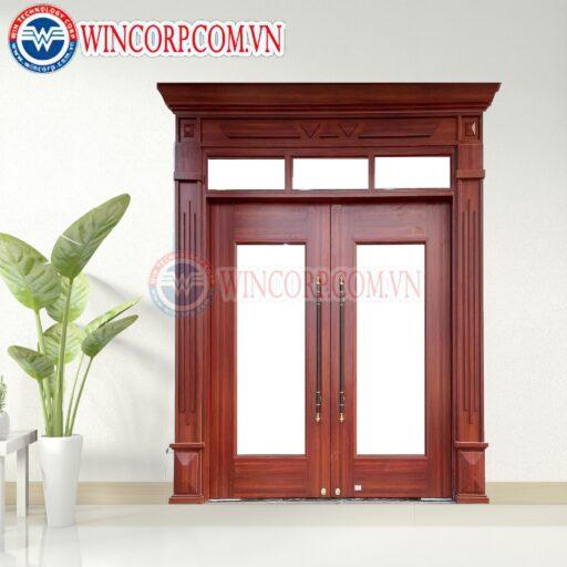 Cửa Thép Vân Gỗ SGD-KM.TVG-2C-2._m