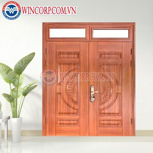 Cửa Thép Vân Gỗ SGD-KM.TVG-2C-8._m