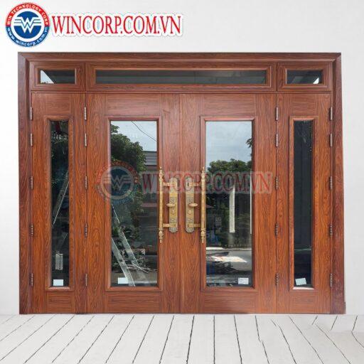 Cửa Thép Vân Gỗ SGD-KM.TVG-4C.14._m