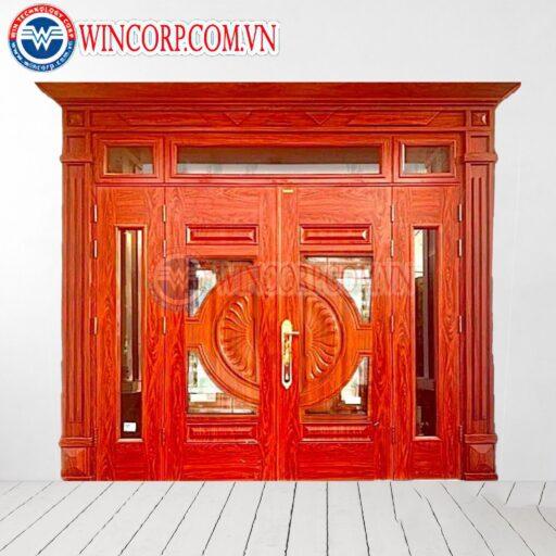 Cửa Thép Vân Gỗ SGD-KM.TVG-4C.18._m
