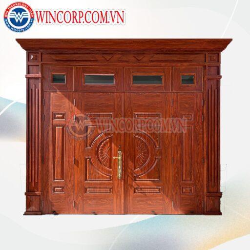 Cửa Thép Vân Gỗ SGD-KM.TVG-4C.36n._m