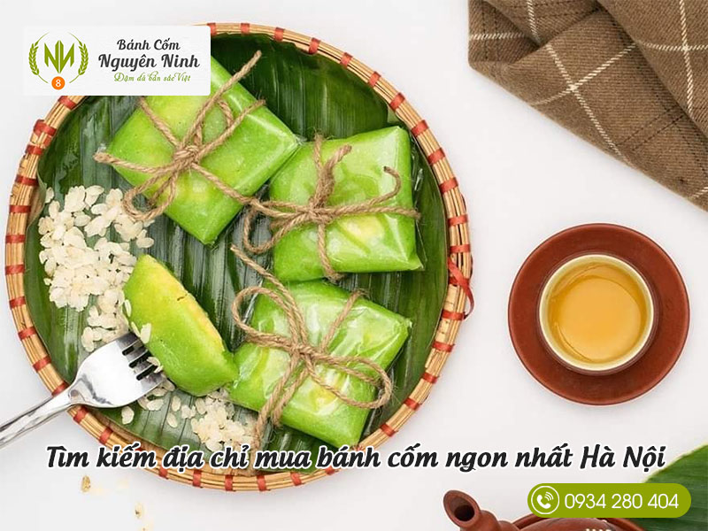 Giới thiệu đôi nét về bánh cốm Hà Nội