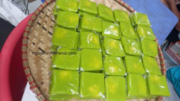 quy trình làm bánh cốm