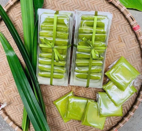 Bánh Cốm Hàng Than (Set 10 Cái - Hộp Mica)