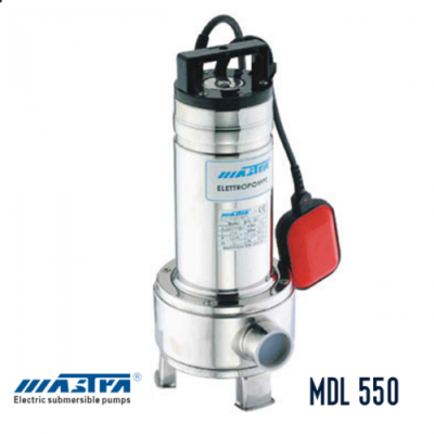 MÁY BƠM NƯỚC THẢI MASTRA MDL 550