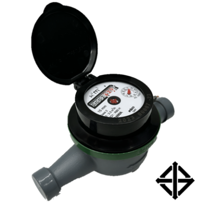 Đồng hồ nước SANWA 1/2'' (nửa nhựa nửa đồng)