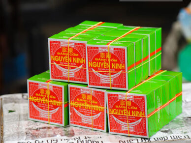 địa chỉ bánh cốm Nguyên Ninh
