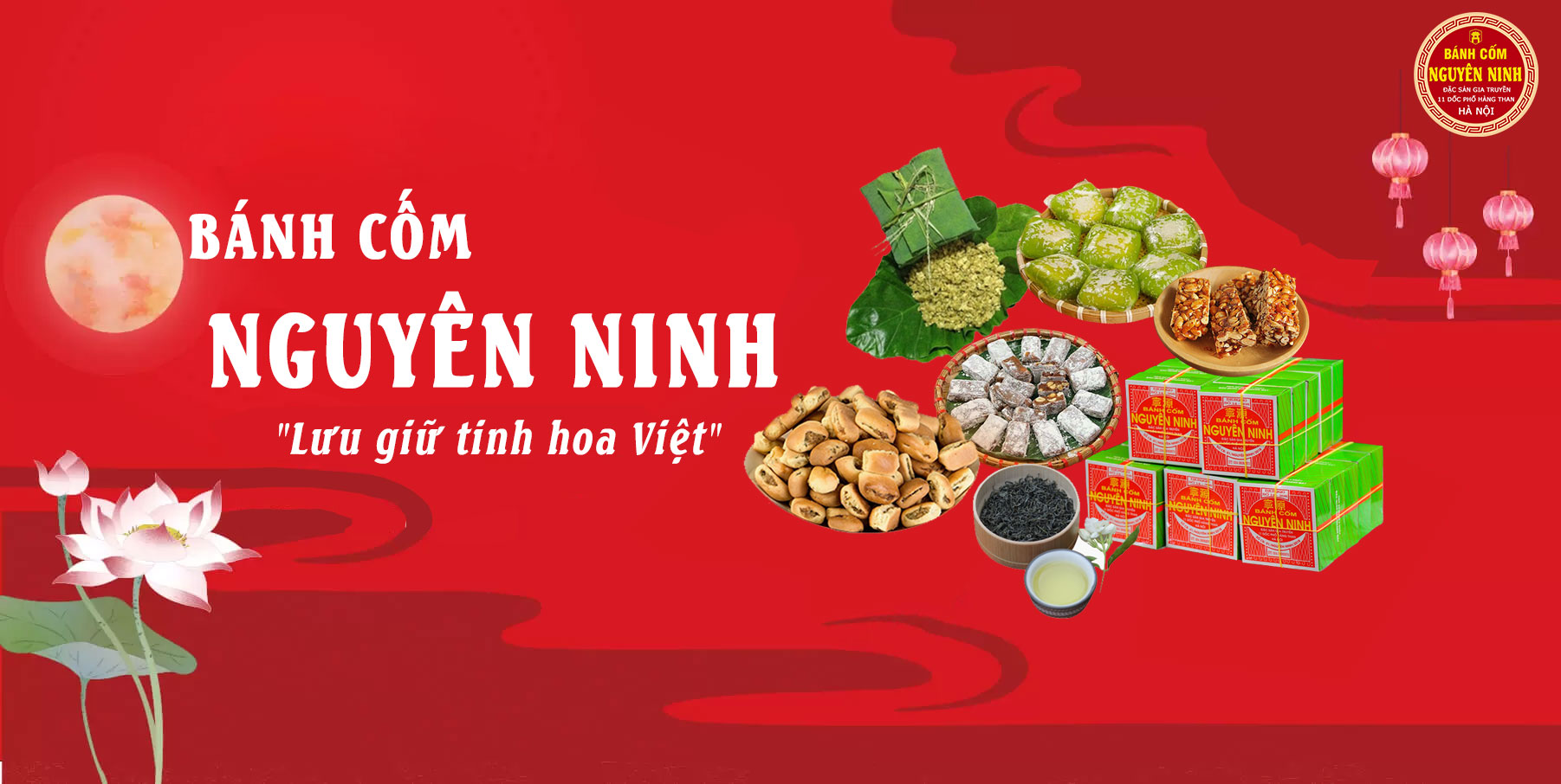 Hiệu bánh cốm Nguyên Ninh Hàng Than