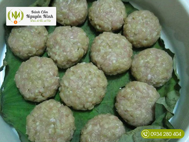 Một số lưu ý khi làm chả cốm