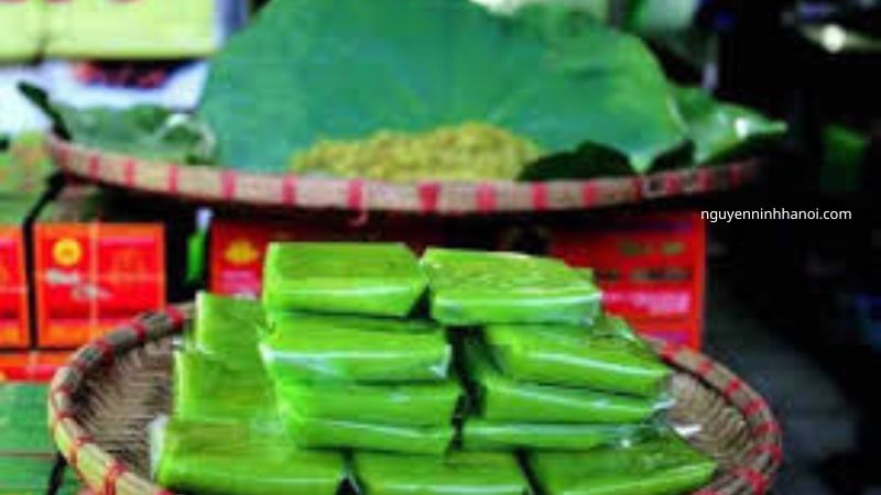 Có nên ăn bánh cốm Nguyên Ninh? 5 banh com hang than 1