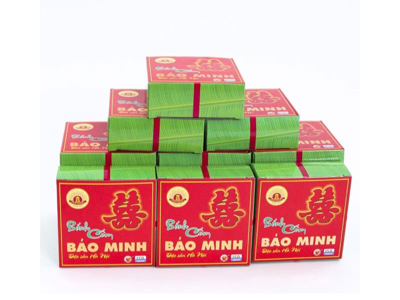 Bánh cốm Bảo Minh - gói đượm mùi hương mùa thu Hà Nội 5 bao minh 1