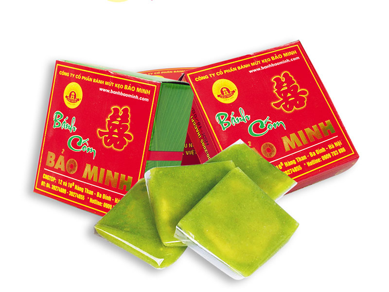 Bánh cốm Bảo Minh - gói đượm mùi hương mùa thu Hà Nội 4 bao minh
