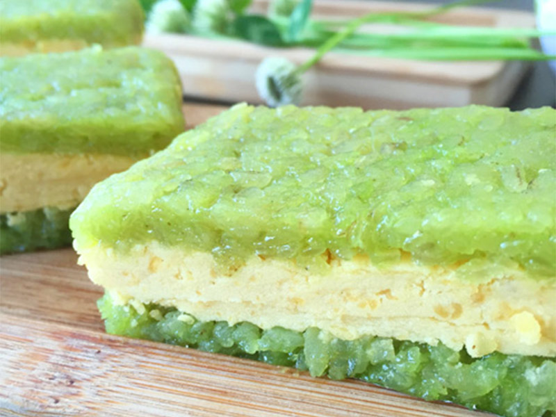 nghề làm bánh cốm cắt ở Thái Bình