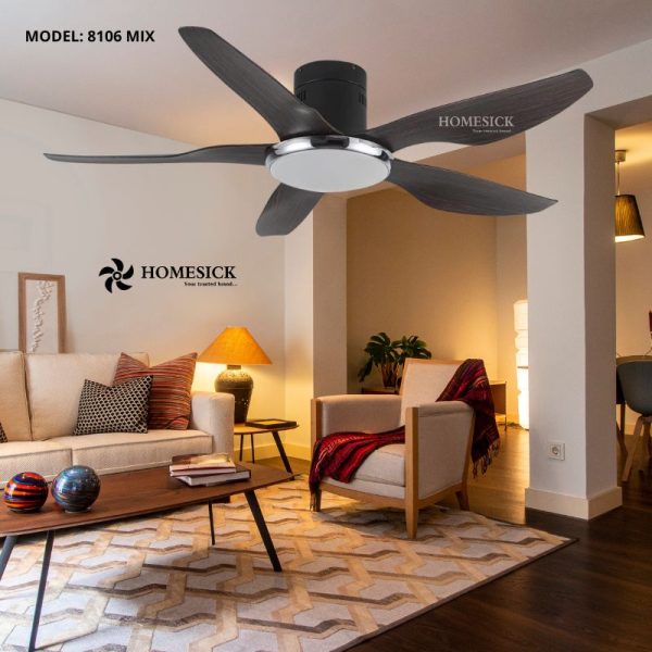 QUẠT TRẦN HOMESICK 8106MIX