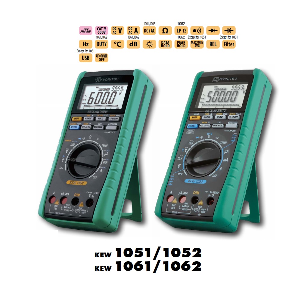 Đồng Hồ Vạn Năng KYORITSU 1051 (True RMS)