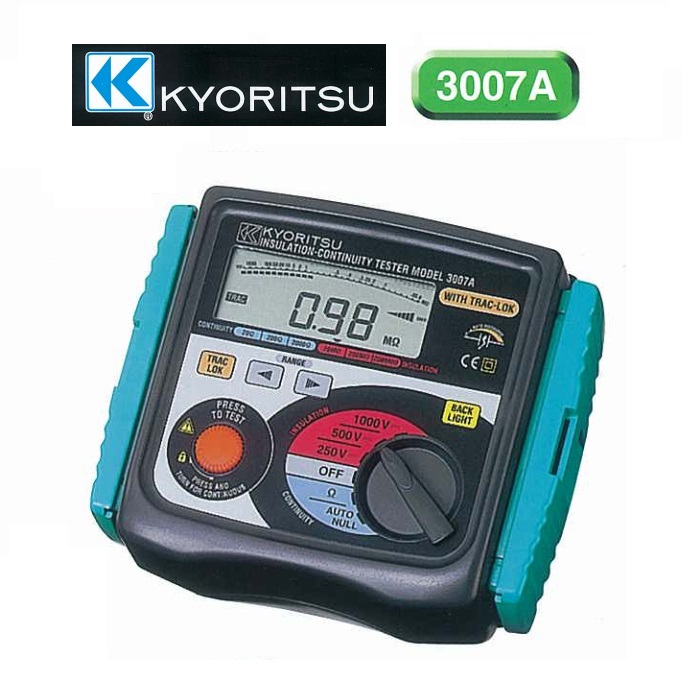 Máy Đo Điện Trở Cách Điện KYORITSU 3007A 6 Máy Đo Điện Trở Cách Điện KYORITSU 3007A