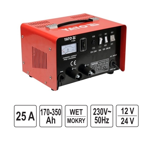 Máy Nạp Ắc Quy YATO YT-8305 10 Máy Nạp Ắc Quy YATO YT-8305