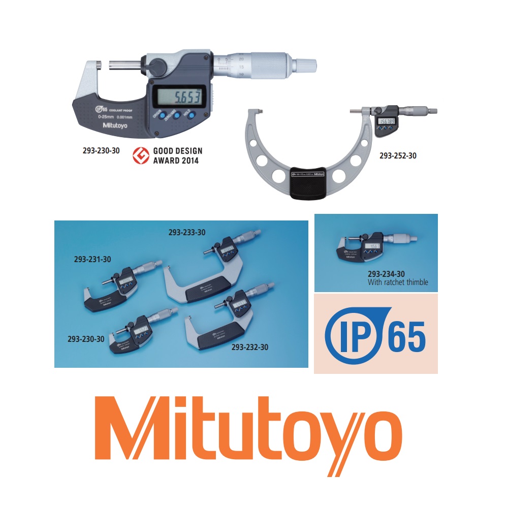 Panme Đo Ngoài Điện Tử MITUTOYO 293-252-30 18 Panme Do Ngoai Dien Tu MITUTOYO 293 252 30 3