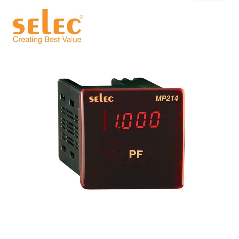 Đồng Hồ Đo Hệ Số Cos Phi SELEC MP214 10 shopdoluong-Đồng Hồ Đo Hệ Số Cos Phi SELEC MP214(72x72)