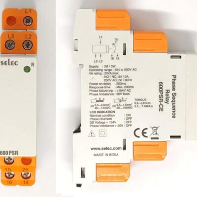 shopdoluong-Rơ Le Bảo Vệ Pha SELEC 600PSR
