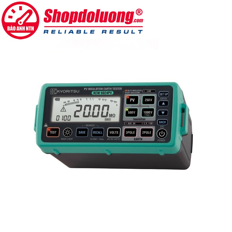 Đồng Hồ Đo Đa Năng KYORITSU 6024PV 8 shopdoluong-Đồng Hồ Đo Đa Năng KYORITSU 6024PV