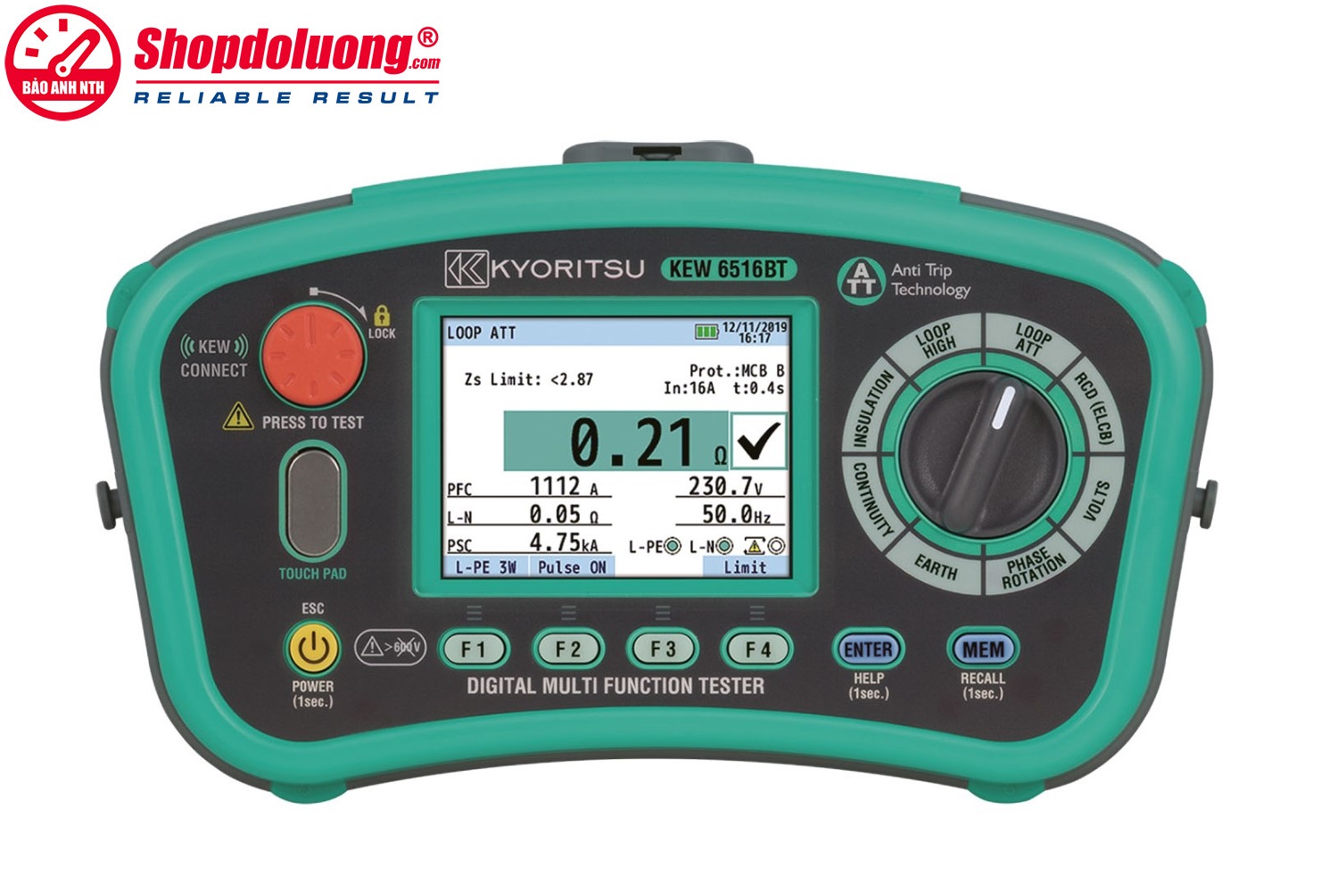 Đồng Hồ Đo Đa Năng KYORITSU 6516 8 shopdoluong-Đồng Hồ Đo Đa Năng KYORITSU 6516
