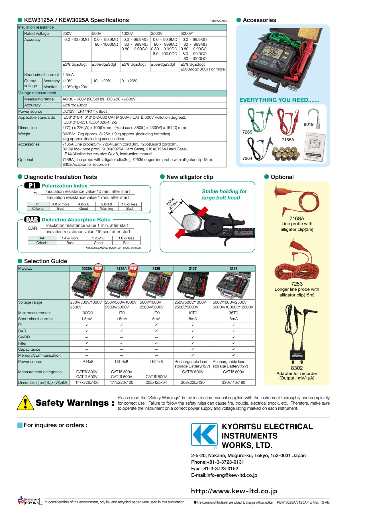 Đồng Hồ Đo Điện Trở Cách Điện KYORITSU 3125A 11 shopdoluong-Đồng Hồ Đo Điện Trở Cách Điện KYORITSU 3125A(1)