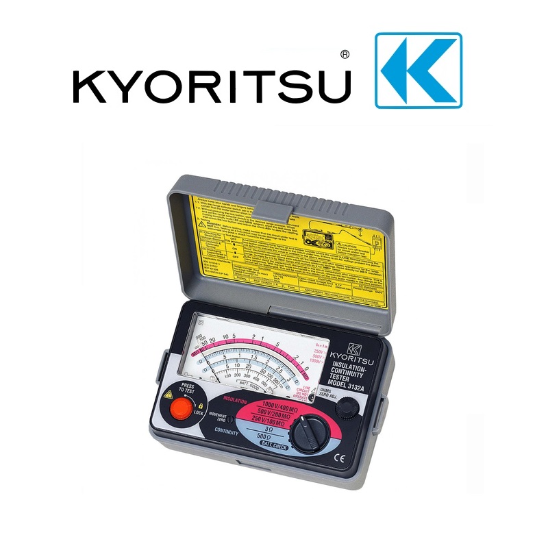 Đồng Hồ Đo Điện Trở Cách Điện KYORITSU 3132A 8 shopdoluong-Đồng Hồ Đo Điện Trở Cách Điện KYORITSU 3132A
