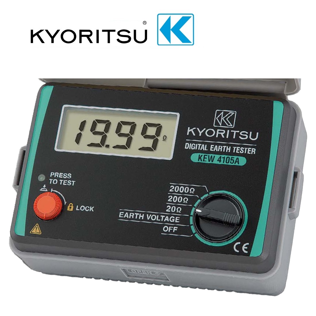 Máy Đo Điện Trở Đất KYORITSU 4105DL 10 shopdoluong-Máy Đo Điện Trở Đất KYORITSU 4105DL