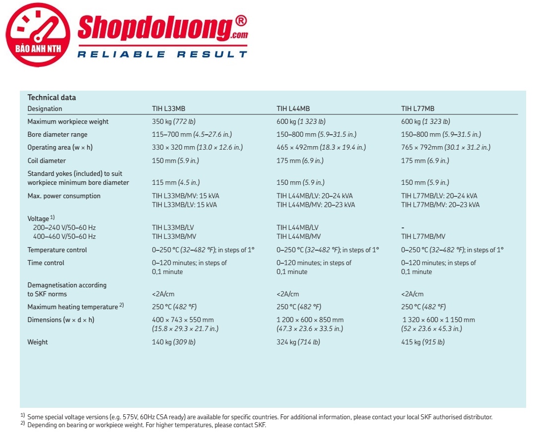 Máy Gia Nhiệt Vòng Bi Công Nghiệp SKF TIH L44MB 11 shopdoluong-Máy Gia Nhiệt Vòng Bi Công Nghiệp SKF TIH L44MB